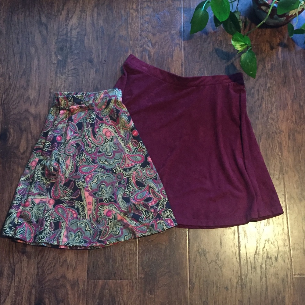 Two LA Hearts Skirts